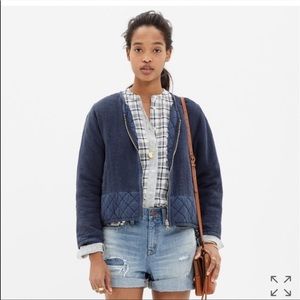 Madewell Quilted Bomber Jacket